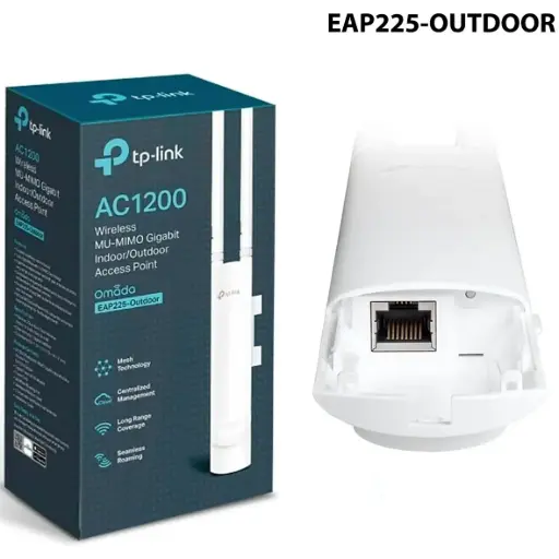 [EAP225 OUTDOOR] ACCESS POINT EXTERIOR AC1200 MU-MIMO GIGABIT EAP225 OUTDOOR TP LINK