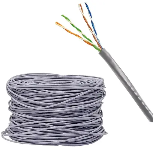 CABLE UTP CAT5E 4 PARES HIKVISION COBRE PURO POR METRO