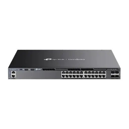 [SG6428XHP] OMADA SWITCH STACKABLE L3 DE 24 PUERTOS GIGABIT POE+ Y 4 PUERTOS SFP+ A 10G