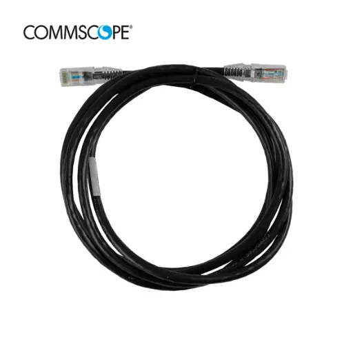 PATCH CORD CAT6A 3MT COMMSCOPE NEGRO