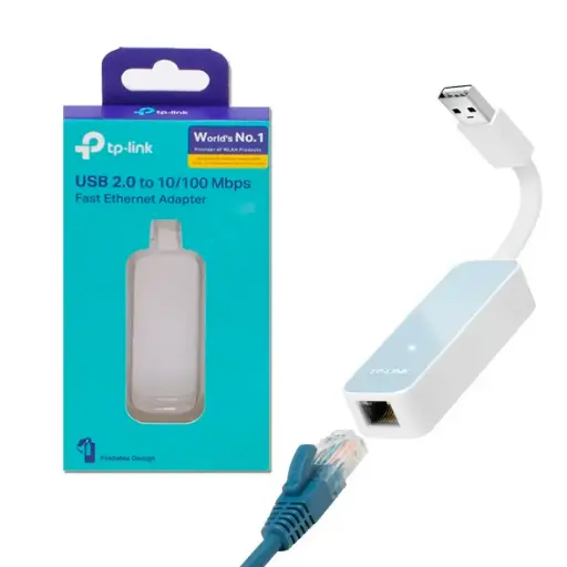 [UE200] ADAPTADOR USB 2.0 A RJ45 HASTA 10/100Mbps UE200 TP LINK