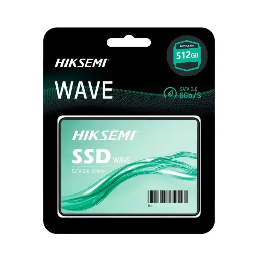 [HS-SSD-WAVES(S) 512GB] DISCO SSD 512gb HIKSEMI Wave Sata 3.0 6Gb/S