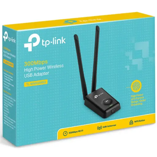[TL-WN8200ND] ANTENA RECEPTOR ROMPE MURO WIFI USB TP LINK TL-WN8200ND 300Mbps