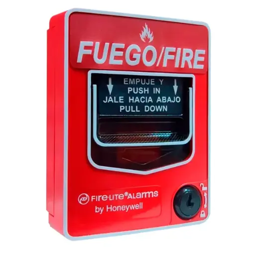 [FL-BG-12LSP] ESTACION MANUAL CONVENCIONAL DOBLE ACCION FIRE LITE ALARMS FL-BG-12LSP