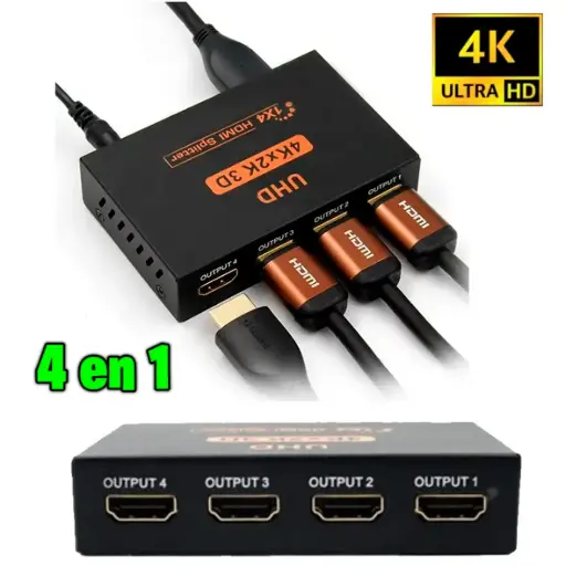 [HDMI-SP4-4K] SPLITTER HDMI DE 1 A 4 4K HDMI-SP4-4K
