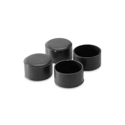 [HG-112] REGATON DE 1 1/2" NEGRO PARA POSTE DE CERCO ELECTRICO HAGROY