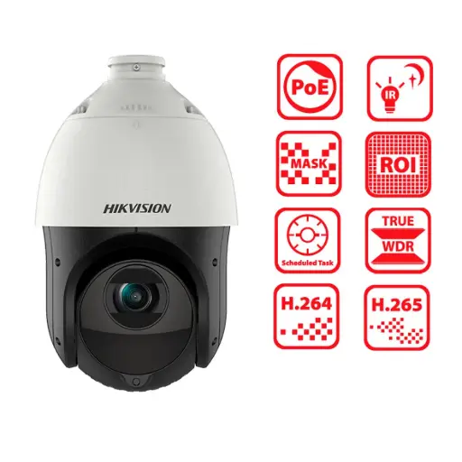 [HK-DS2DE4425IW-DE] CAMARA DOMO PTZ 25X IP 4MP 100 METROS HK-DS2DE4425IW-DE HIKVISION