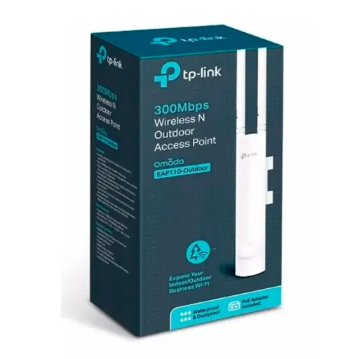 [EAP110 OUTDOOR] ACCESS POINT 300MBPS WIRELESS N BUSINESS EXTERIOR TP-EAP110 OUTDOOR TP LINK