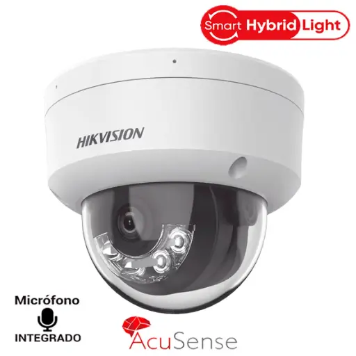 [HK-DS2CD2183G2-LIS2U] CAMARA DOMO IP 8MP AcuSense SMARTHYBRID | 2.8mm | HK-DS2CD2183G2-LIS2U HIKVISION 13Mbps