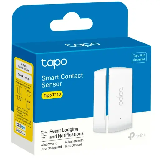 [TAPO T110] SENSOR MAGNETICO INALAMBRICO TAPO T110 (Requiere HUB)