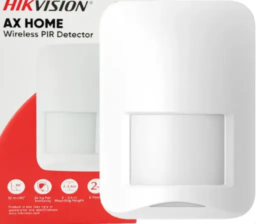 [HK-DS-PD201P10-WB] SENSOR PIR INALAMBRICO AX HOME HK-DS-PD201P10-WB HIKVISION