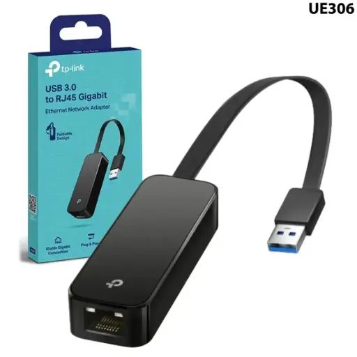[UE306] ADAPTADOR USB 3.0 A GIGABIT RJ45 ETHERNET UE306 TP LINK