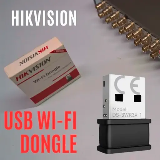 [HK-DS-3WR3X-1] ADAPTADOR USB NANO | WIFI 6 CONECTIVIDAD WIFI A DVR (V. T/XT) Y NVR HIKVISION HK-DS-3WR3X-1