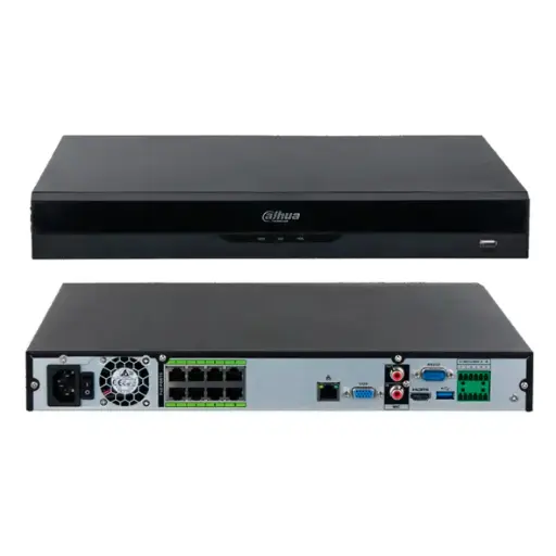 [DHI-NVR5208-8P-EI2] NVR WIZSENSE 8CH 8POE 1U, 2 HDD, HASTA 32MP, SALIDA HDMI 8K, SMART H.265+ DHI-NVR5208-8P-EI2 DAHUA