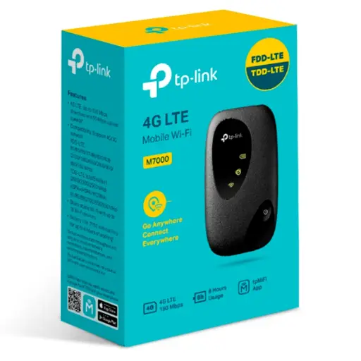 [M7000] MODEM 4G LTE Wi-Fi PORTATIL | Batería de 2100 mAh | 4G FDD/TDD-LTE | 