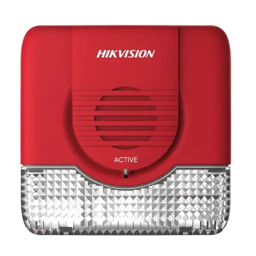 [HK-HF-CSS1] SIRENA CON LUZ ESTROBOSCOPICA CONVENCIONAL – 2 HILOS HIKVISION HK-HF-CSS1