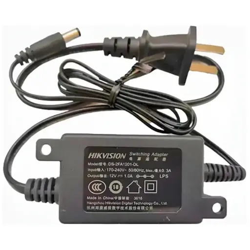 [DS-2FA1201-DL(US)] FUENTE 12V 1AMP CCTV HIKVISION