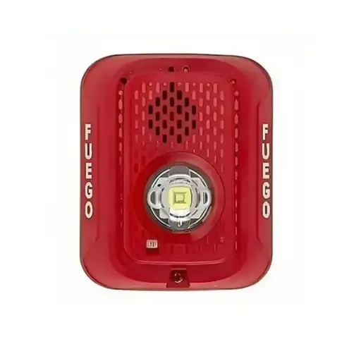 [SS-P2RLED-SP] SIRENA LED ESTROBOSCOPICA 2 HILOS 12 A 24V SYSTEM SENSOR SS-P2RLED-SP
