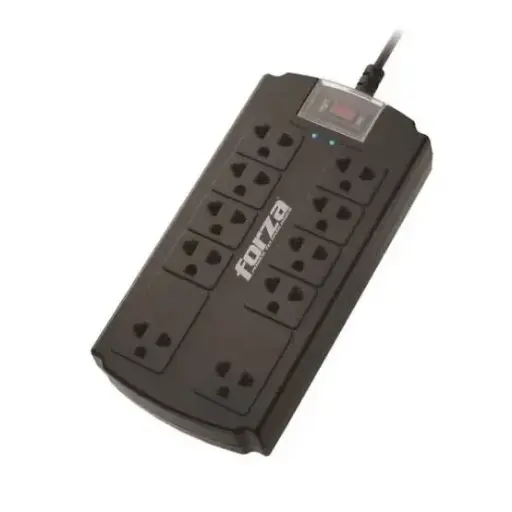 [FZ-FSP-10UN] SUPRESOR DE PICOS 10 TOMAS NEMA4 - 220V FORZA FZ-FSP-10UN