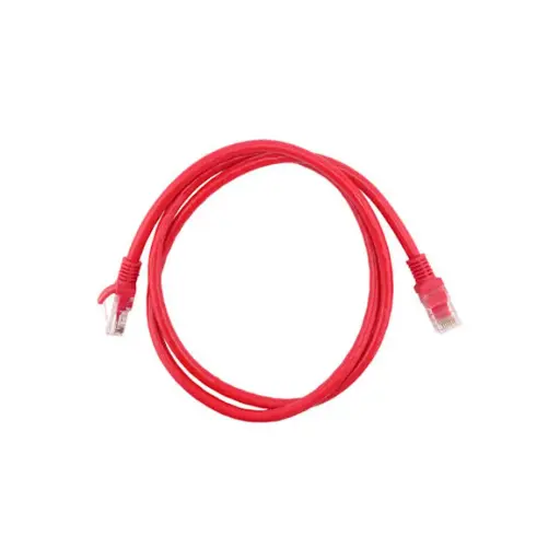 [LTT-PC6-1] PATCH CORD CAT6 1MT COLOR ROJO LT-USA