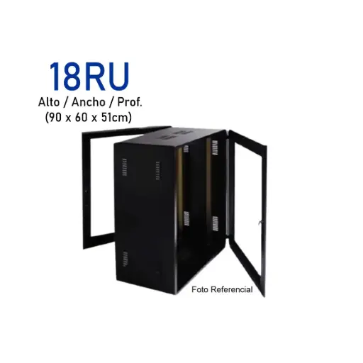 [G18RU] GABINETE DE PARED 18RU ALTO/ANCHO/PROF. (90 X 60 X 51CM)
