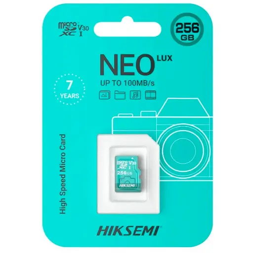 [HK-HS-TF-D3/256G] MICRO SD 256GB HIKSEMI NEO LUX