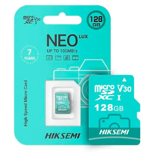 [HK-HS-TF-D3/128G] MICRO SD 128GB HIKSEMI NEO LUX