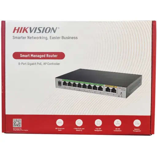 [HK-DS-3WG210GP-SI] ROUTER POE 10P 75W / 2P WAN GIGABIT/ 8P LAN POE GIGABIT CON 2P CONMUTABLES LAN/WAN HK-DS-3WG210GP-SI